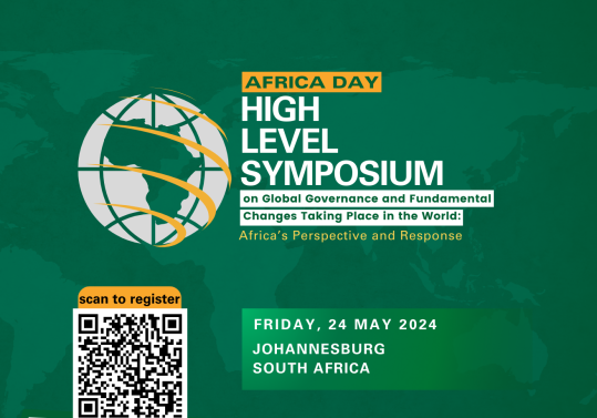 High Level Symposium of Global Governance and Fundamental Changes Taking Place in the World - Africa's Perspectives and Response - Final