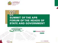 33rd Summit of the APR Forum of Heads of State and Government
