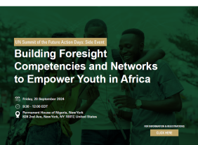 Building Foresight Competencies and Networks to Empower Youth in Africa