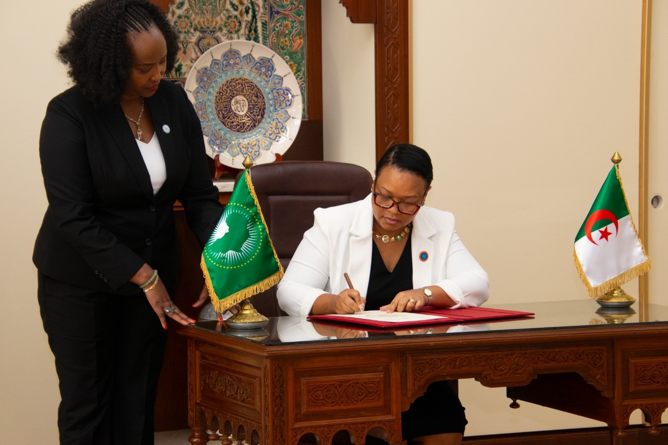 Ambassador Marie-Antoinette Rose Quatre Officially Sworn into Office as CEO of the APRM 2