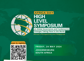 High Level Symposium of Global Governance and Fundamental Changes Taking Place in the World - Africa's Perspectives and Response - Final
