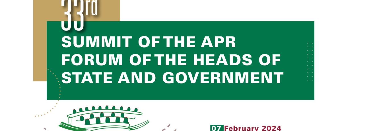 33rd Summit of the APR Forum of Heads of State and Government