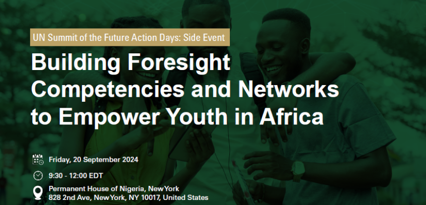 Building Foresight Competencies and Networks to Empower Youth in Africa